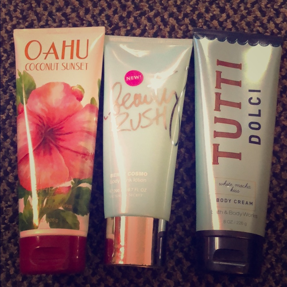 Bath and Body Works Lotions